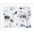 The Subtle Frenzy No. 1 By Melissa Wang Wood Framed Wall Art Print