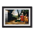 The Three Philosophers C 1508 1509 Giorgione Custom Framed Print