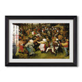 The Wedding Dance C 1566 Pieter Bruegel The Elder Custom Framed Print