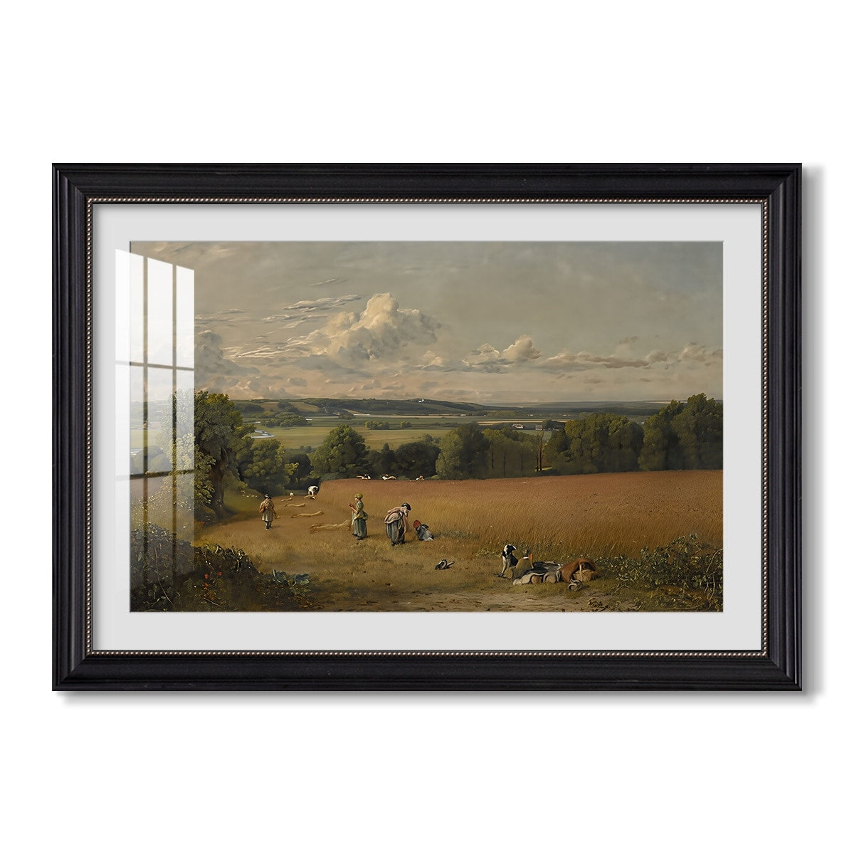 The Wheat Field 1816 John Constable Custom Framed Print
