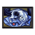 The White Cat 1912 Jean Metzinger Custom Framed Canvas