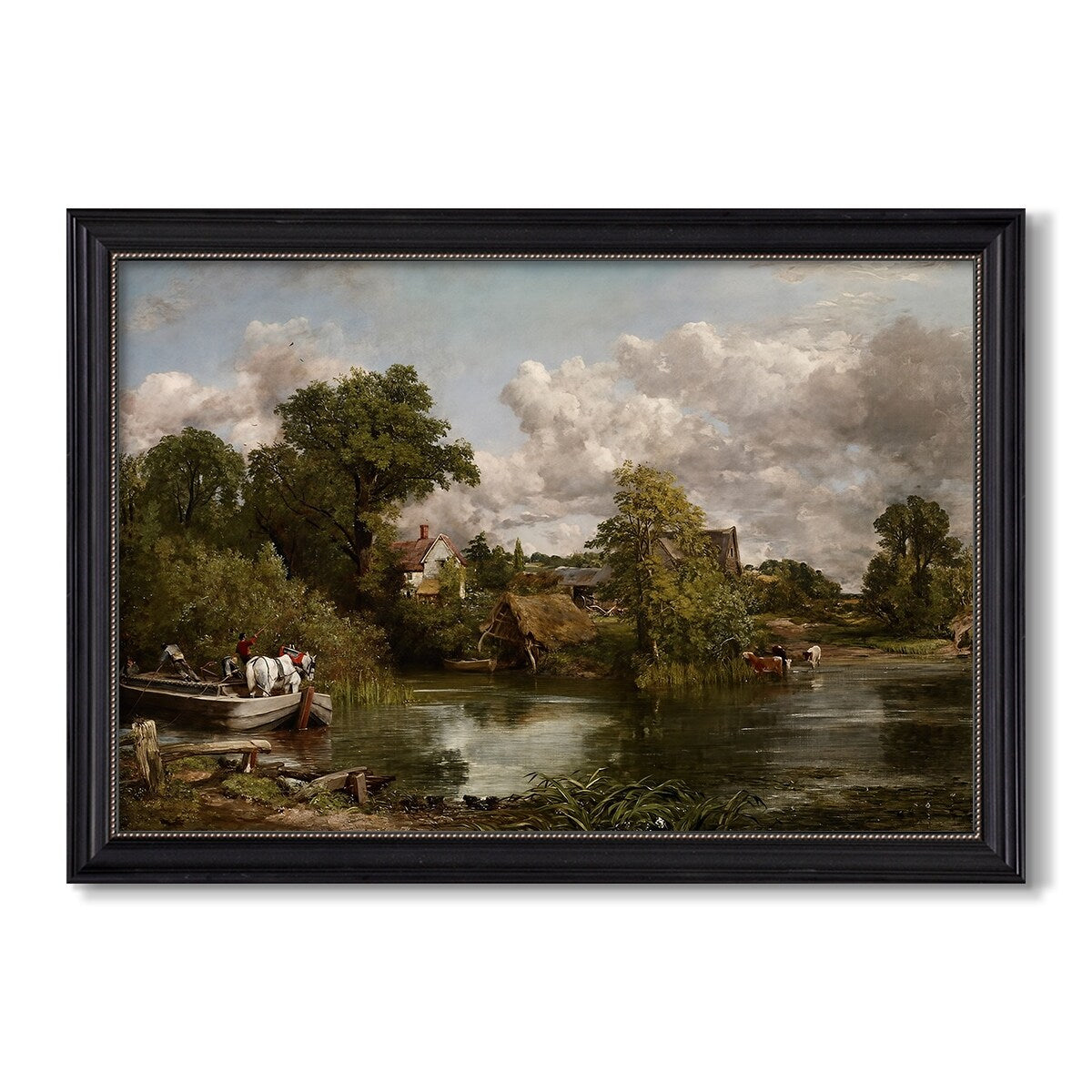 The White Horse 1819 John Constable Custom Framed Canvas