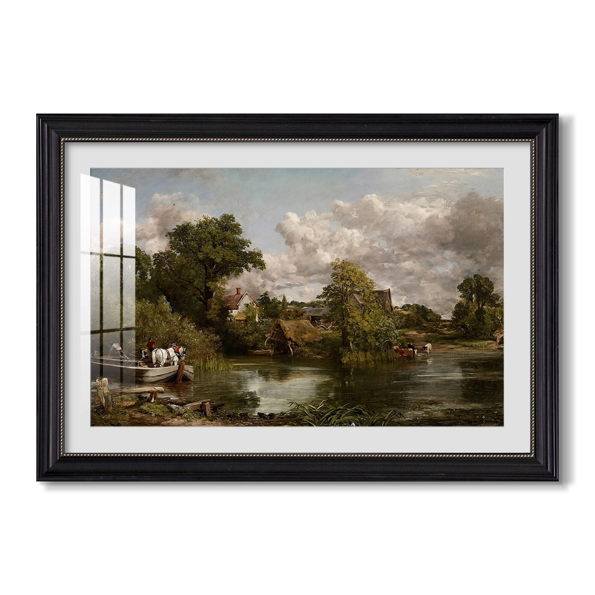 The White Horse 1819 John Constable Custom Framed Print