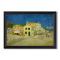The Yellow House 1888 Vincent Van Gogh Custom Framed Canvas