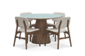 Theo Dining Table with 4 Joshua Chairs