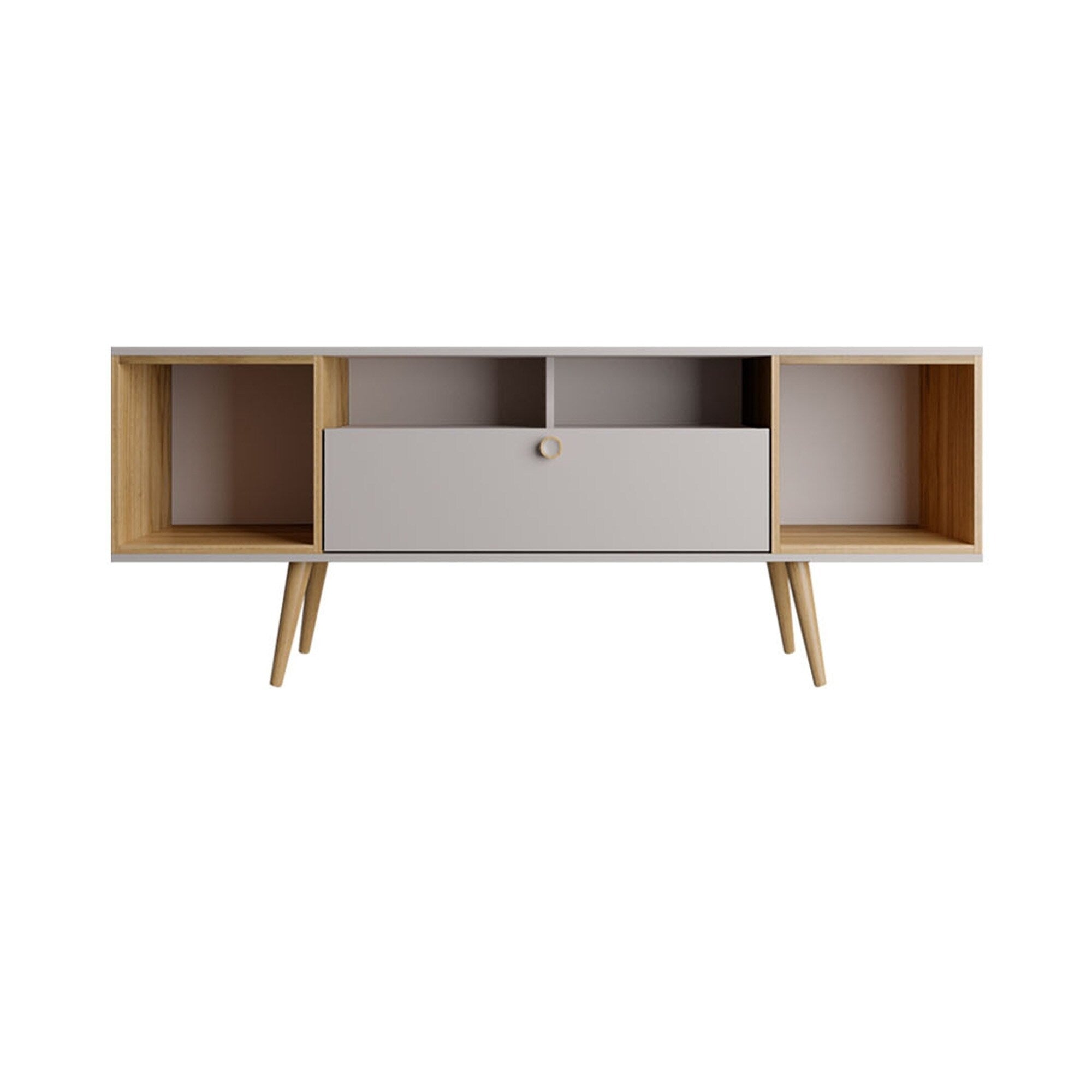 Theodore 62.99 Tv Stand With 6 Shelves