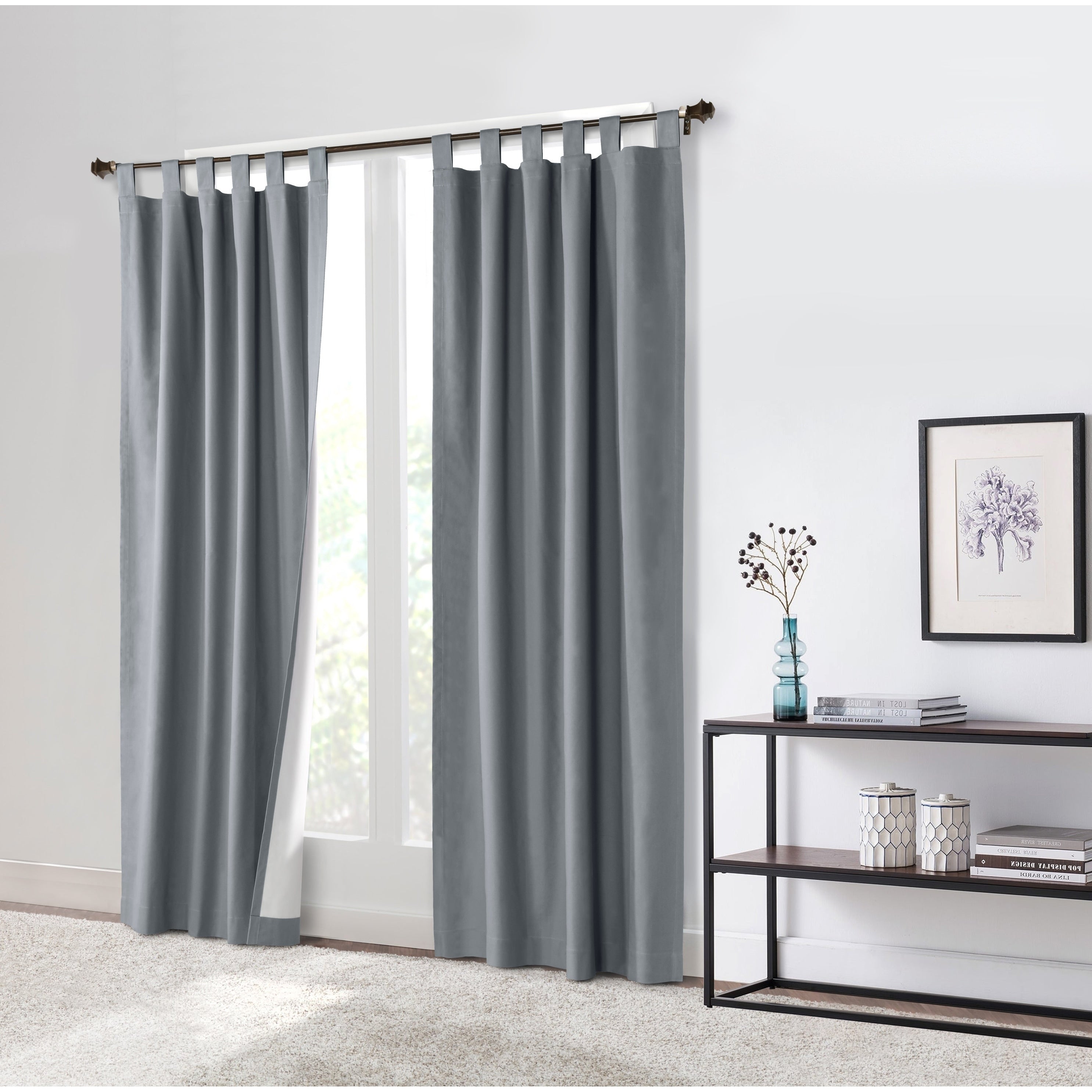 Weathermate Insulated Cotton Curtain Panel Pair