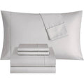 Thomasville 1500 Thread Count Light Grey 6 Piece Premium Cotton Rich Sateen Sheet Set