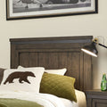 Thornwood Hills Youth Rock Beaten Grey Full Panel Headboard