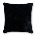 Thread And Weave Fury Tail Black 20 Inch Faux Fur Pillow