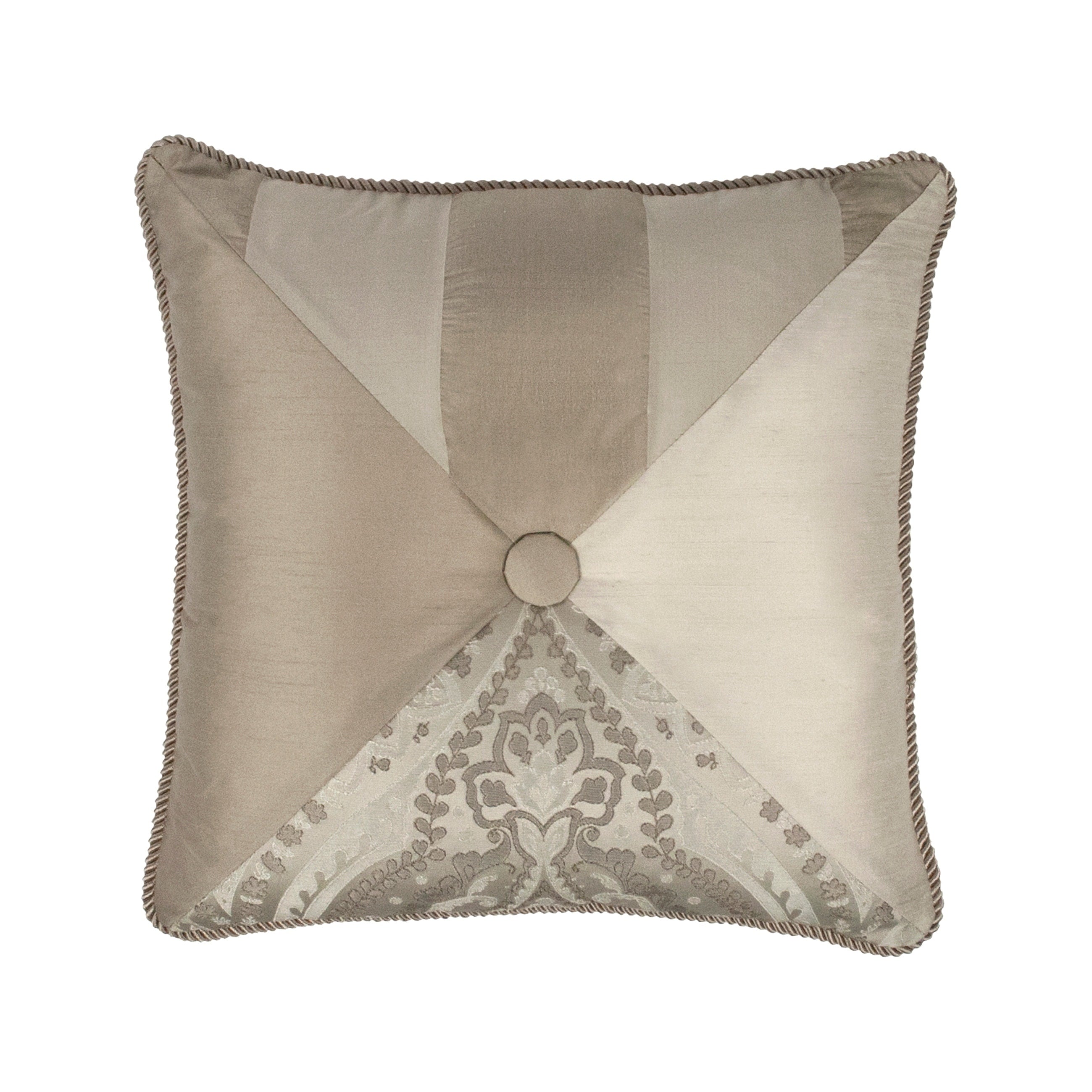 Thread And Weave Tuscany 18 Inch Button Pillow