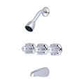 Three Handle Tub Shower Set 0968
