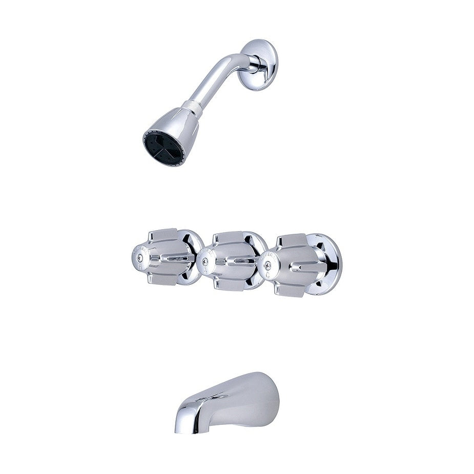 Three Handle Tub Shower Set 0968 Z