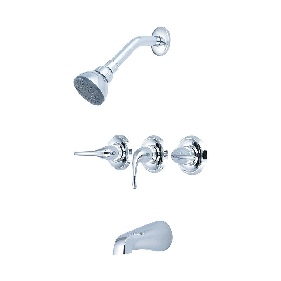 Three Handle Tub Shower Set P 3250