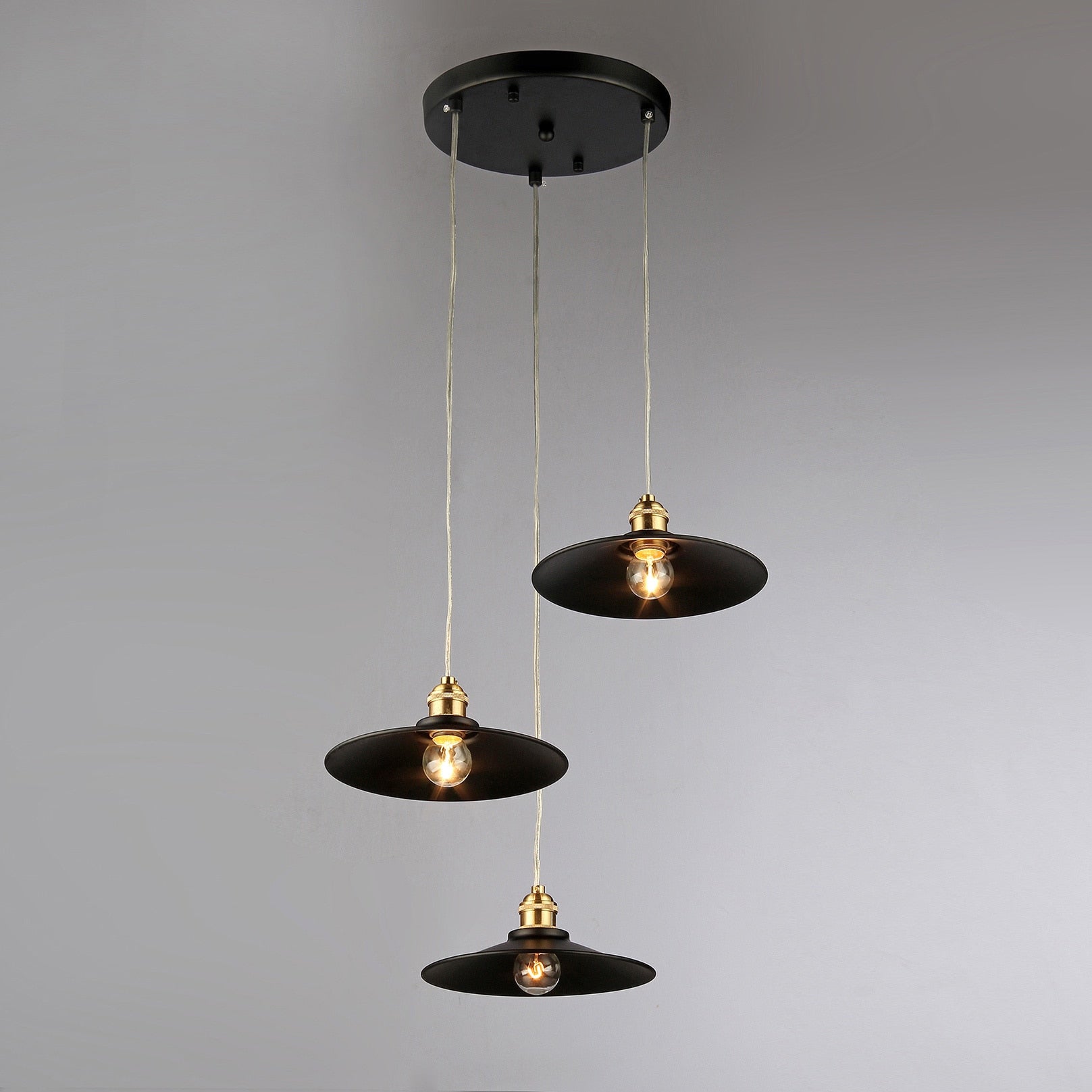 Three Kings Flush Mount Island Lighting Fixture
