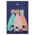 Three Spirit Christian Art By Jemma Morris Framed Mounted Canvas Wall Art Print