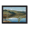 Thunderclouds On The Horizon 1897 Akseli Gallen Kallela Custom Framed Canvas