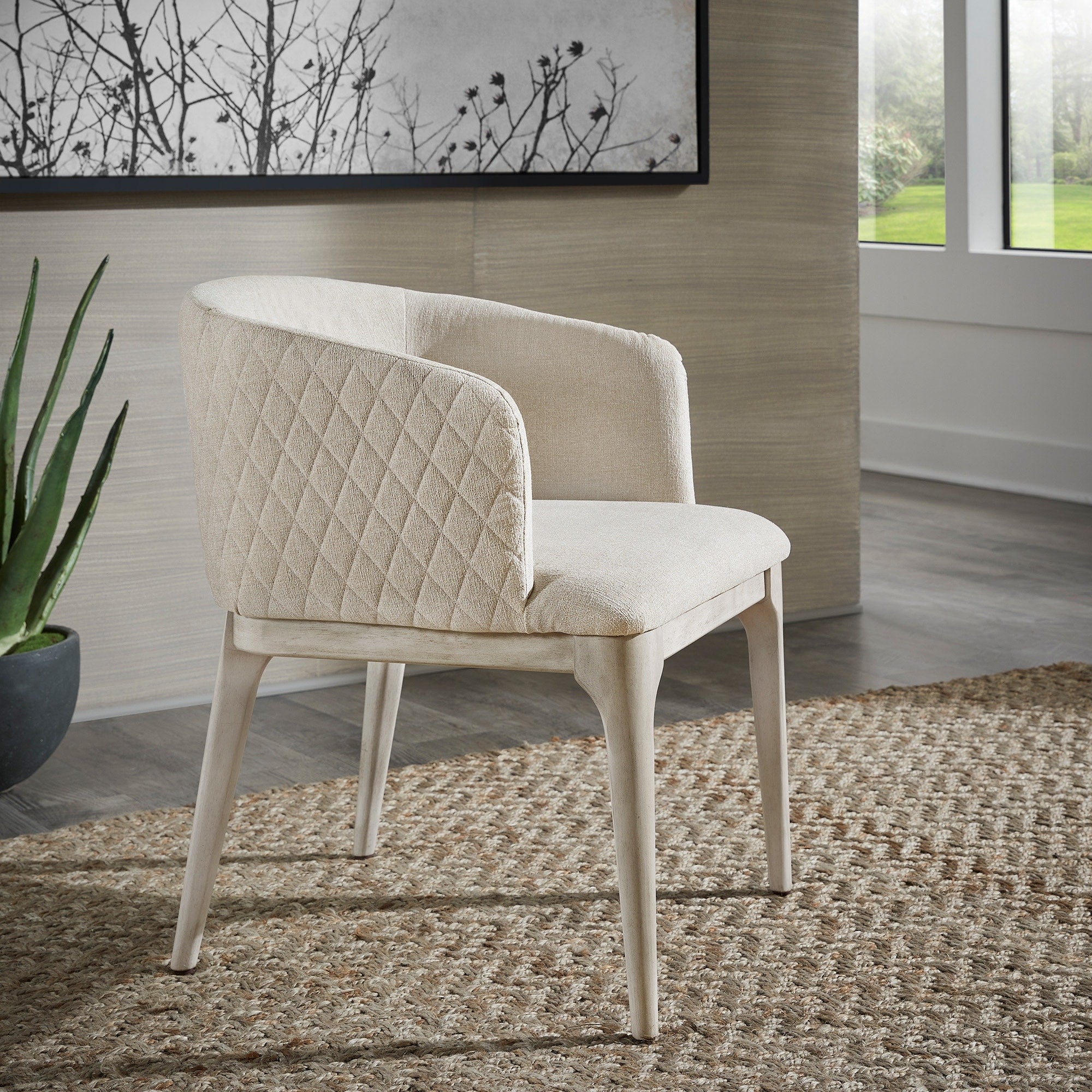 Tiby Heathered Dining Chair By Inspire Q Modern