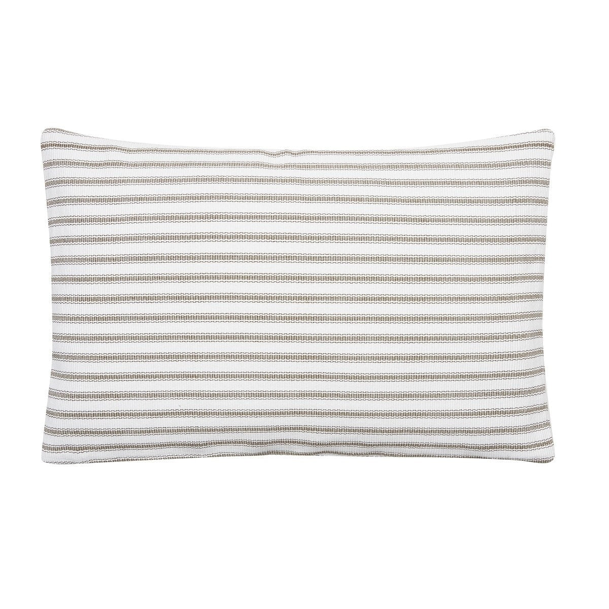 Ticking Stripe 14 X 22 Cotton Pillow