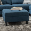 Zahra Tufted Fabric Ottoman By Christopher Knight Home