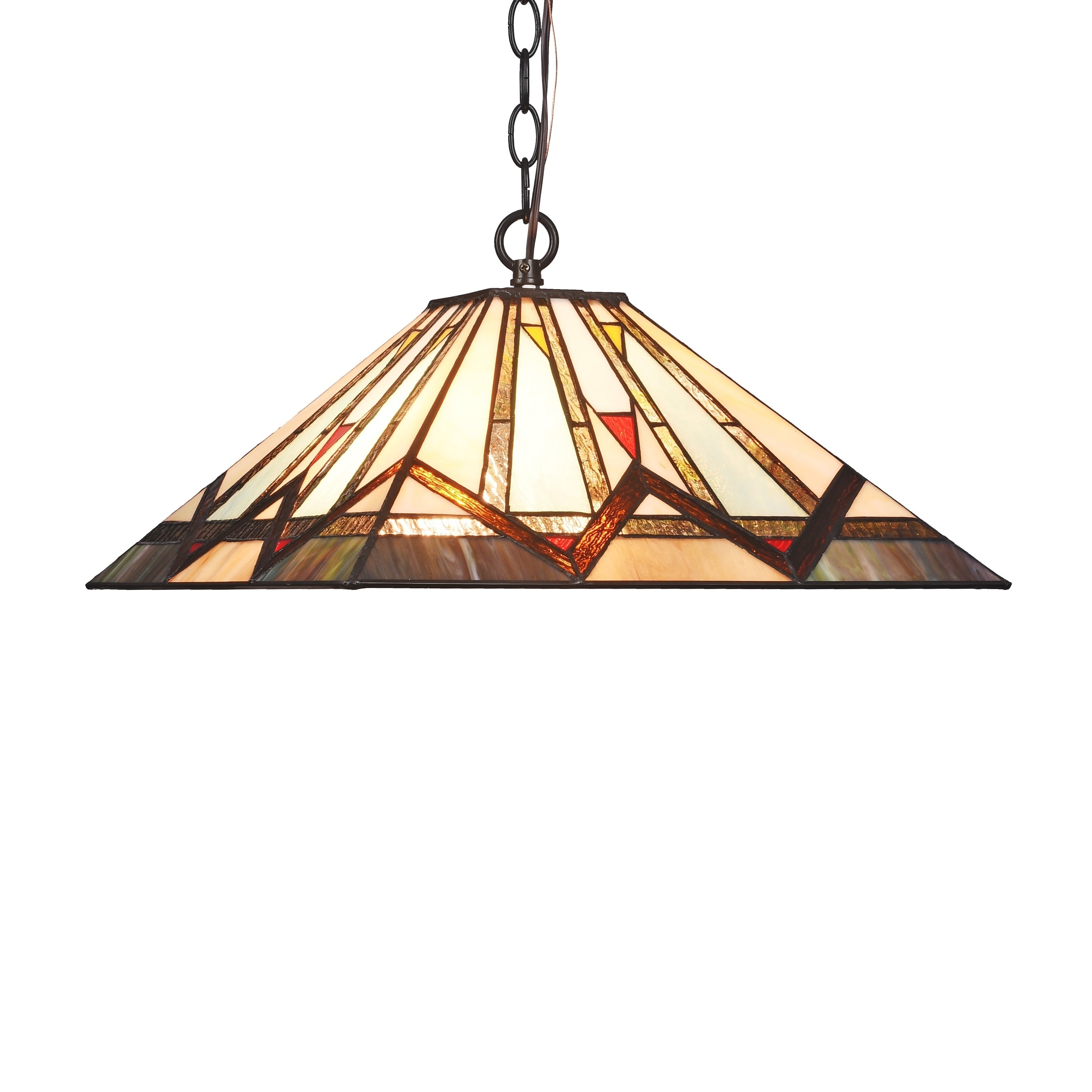 Tiffany 2 Light Blackish Bronze Pendant