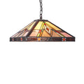 Tiffany 2 Light Blackish Bronze Pendant