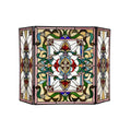 Tiffany 3 Panel Fireplace Screen
