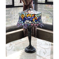Tiffany Style 1 Light Antique Bronze Table Lamp
