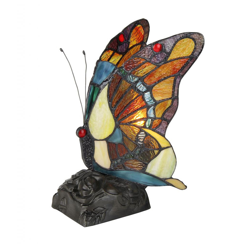 Chloe Tiffany Style Butterfly 1 Light Nightlight