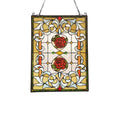 Tiffany Style Flower Design Suncatcher