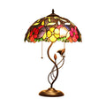 Tiffany Style Victorian Design 2 Light Oil Rubbed Bronze Table Lamp