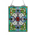 Chloe Tiffany Style Victorian Design Tree Of Life Window Panel
