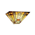 Chloe Tiffany Style Mission Design 1 Light Wall Sconce