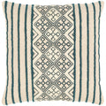 Tihana Bohemian Block Print 20 Inch Throw Pillow