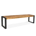 Timbergirl Handmade Reclaimed Wood And Metal Bench India