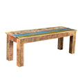 Handmade Timbergirl Suman Rustic Multicolor Bench India