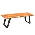 Timbergirl Solid Wood Live Edge Bench