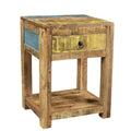 Timbergirl Suman Solid Mango Wood End Table