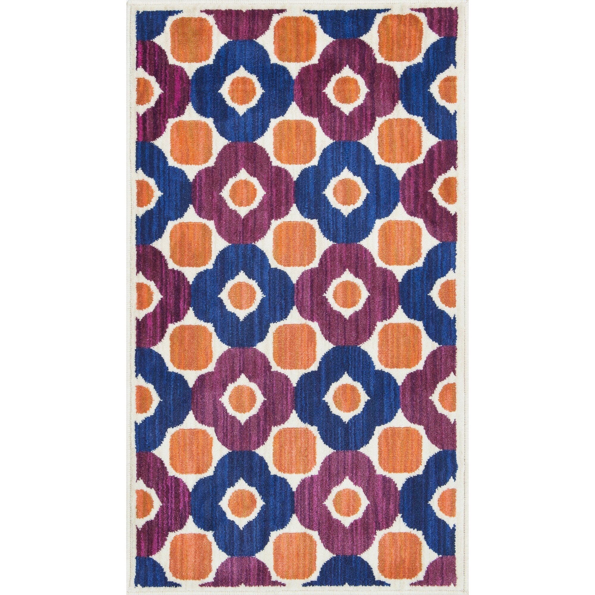 Tinsley Multi Geometric Area Rug 17 X 26