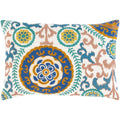Tiro Embroidered Mandala 14X20 Inch Lumbar Throw Pillow