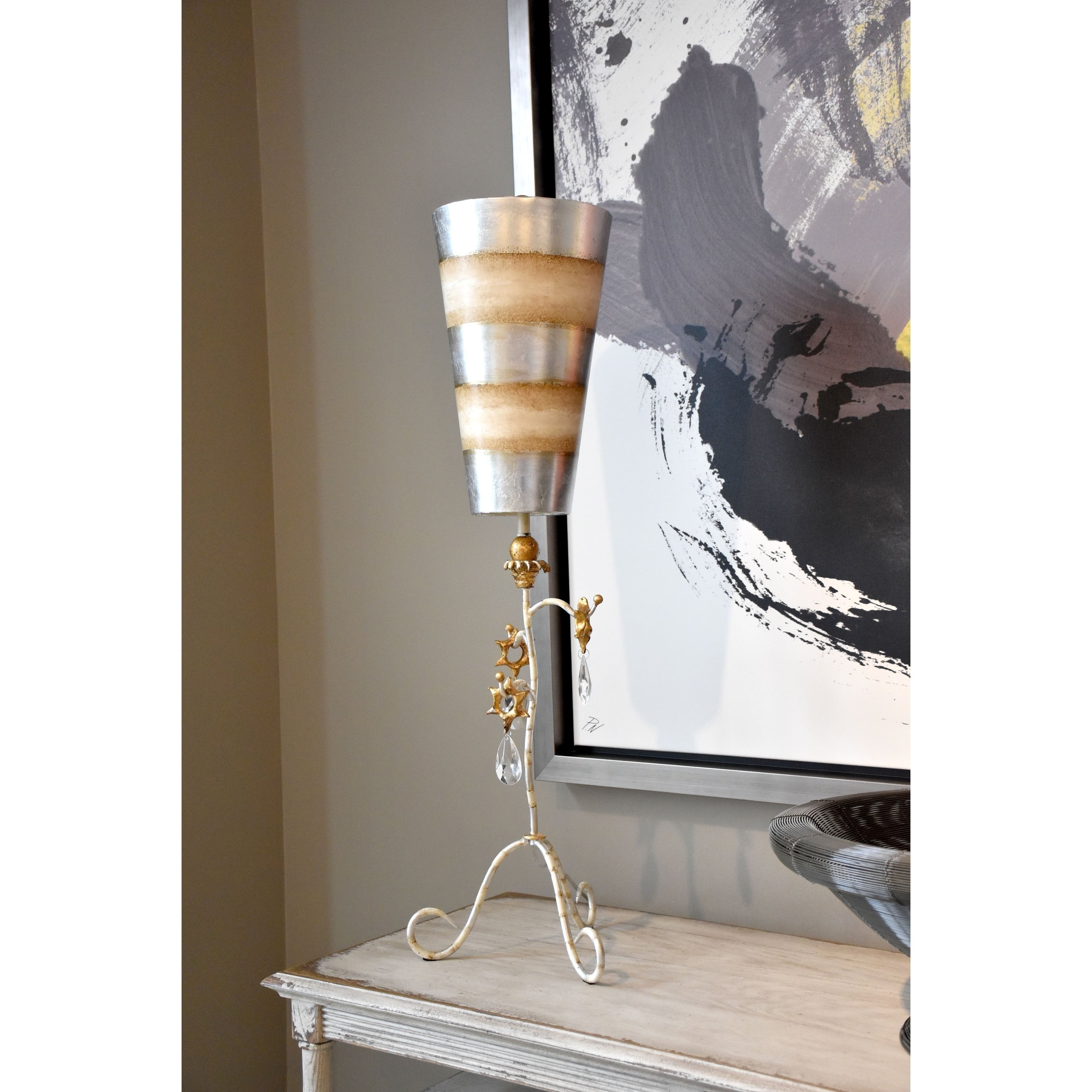 Tivoli Silver Table Lamp