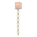 To The Point 9 High 1 Light Sconce Aged Brass 9 Inch Tall