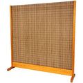 Handmade Tobacco And Bamboo Honey Room Divider China