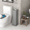 Toilet Paper Cabinet Bathroom Storage Organizer For Paper Shampoo Corner Floor Cabinet With Doors And Shelves