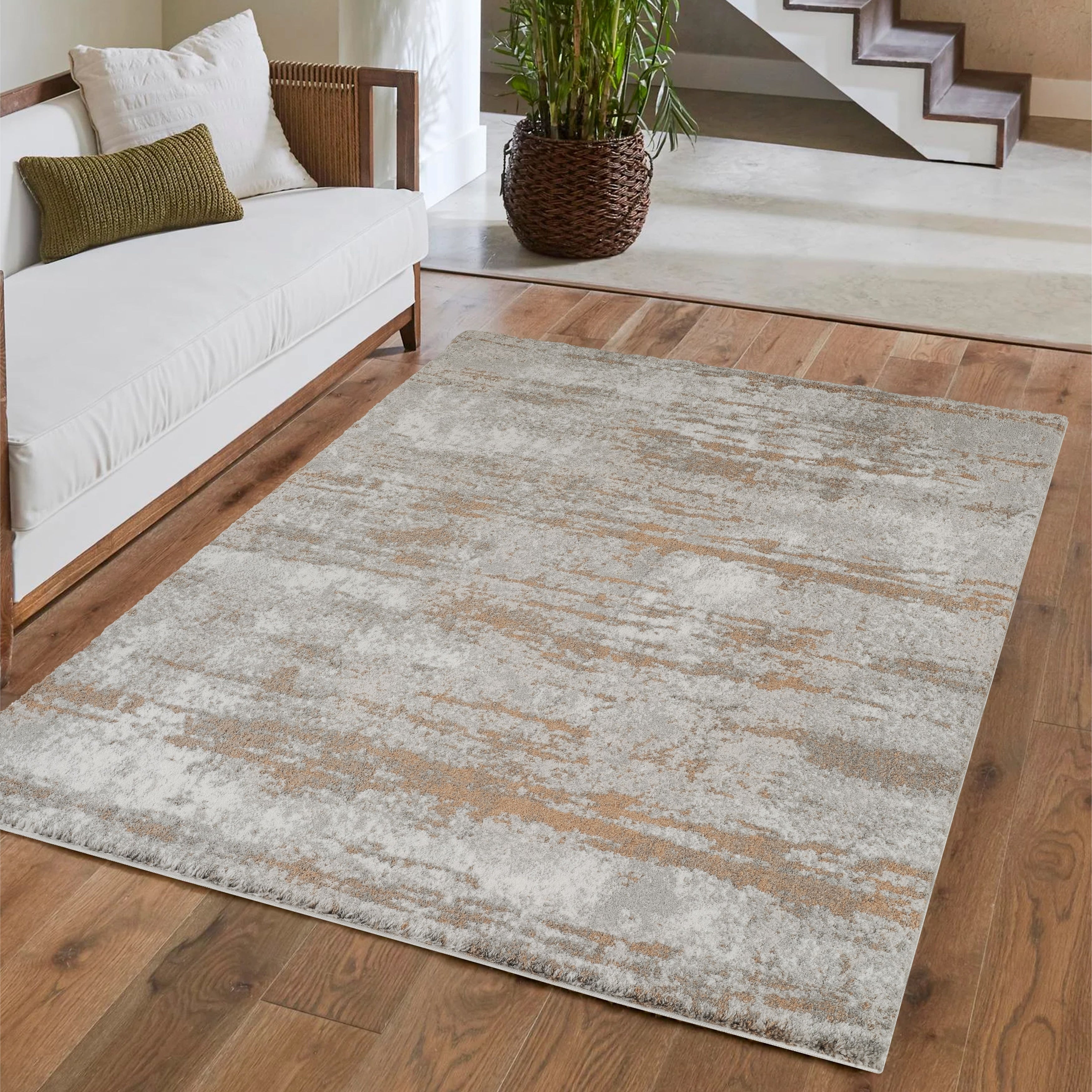 Tokyo Collection Abstract Area Rug