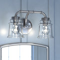 Vaxcel Toledo 2L Vanity Satin Nickel