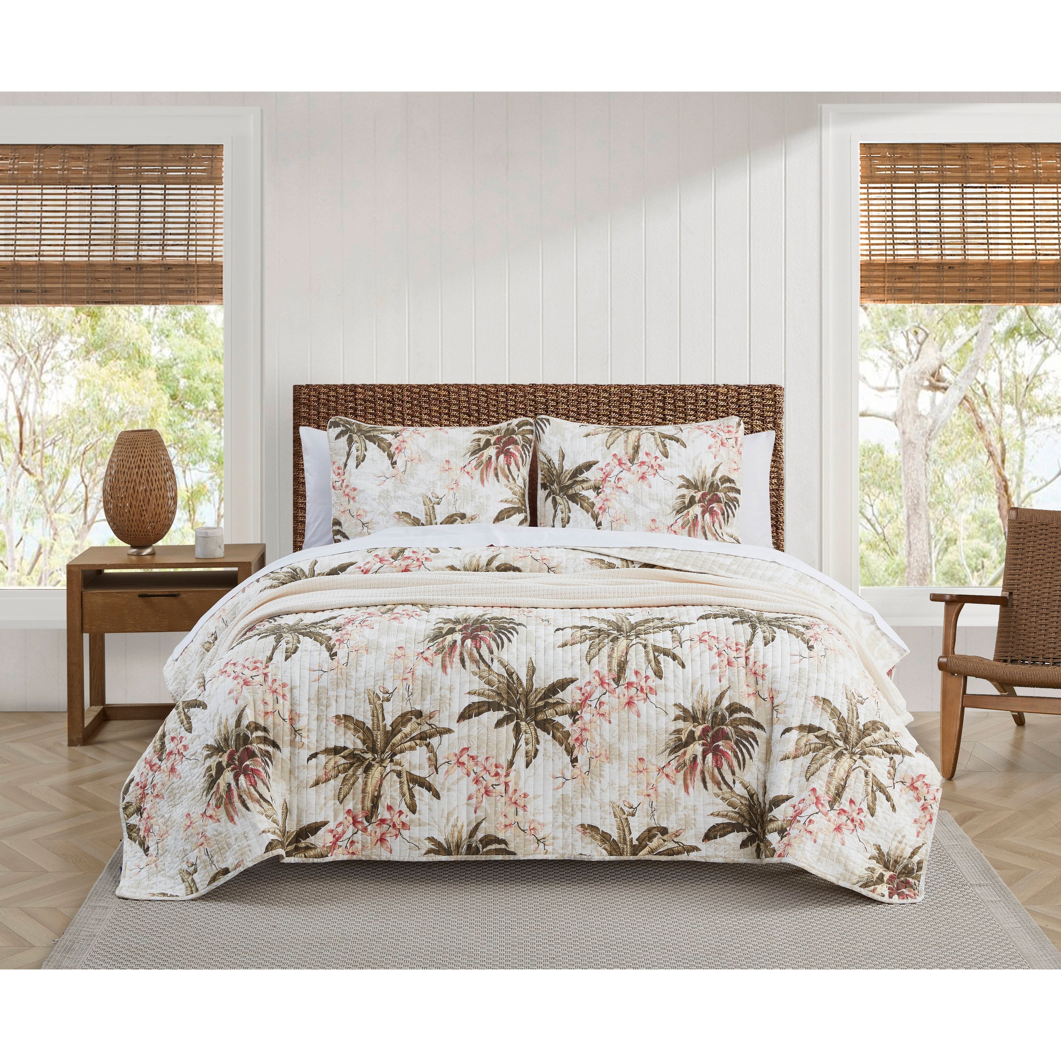 Tommy Bahama Bonny Cove Cotton Quilt Set
