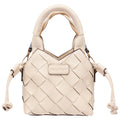 Tommy Bahama Demi Mini Woven Pu Tote Mini Woven Faux Leather Top Handle Crossbody Bag