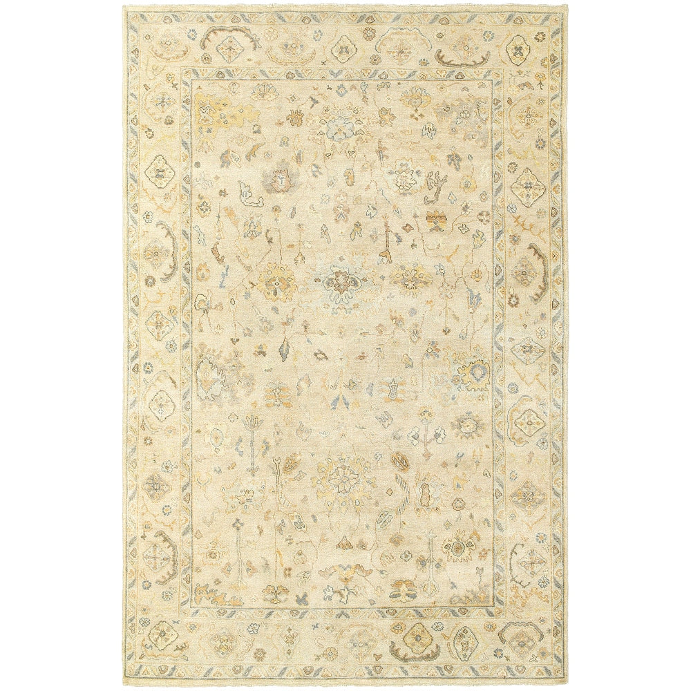Tommy Bahama Palace Beige Grey Wool Area Rug 6 X 9 6 X 9