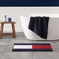 Tommy Hilfiger Hilfiger Flag Blue Bath Rug
